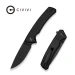 Ніж складаний туристичний Civivi Merit C24012-1, Sandvik 14C28N, G10, чорний