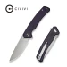Ніж складаний туристичний Civivi Merit C24012-3, Sandvik 14C28N, мікарта, чорний