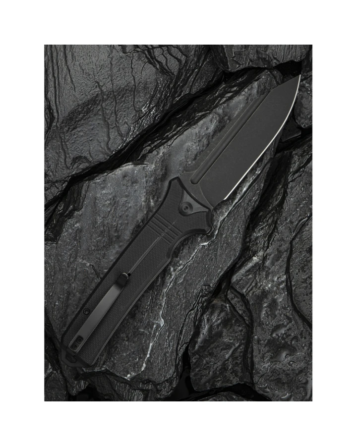 Ніж складаний туристичний Civivi Neurohaptic C23080-1, Nitro-V, G10, чорний