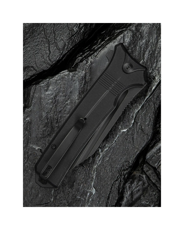 Ніж складаний туристичний Civivi Neurohaptic C23080-1, Nitro-V, G10, чорний
