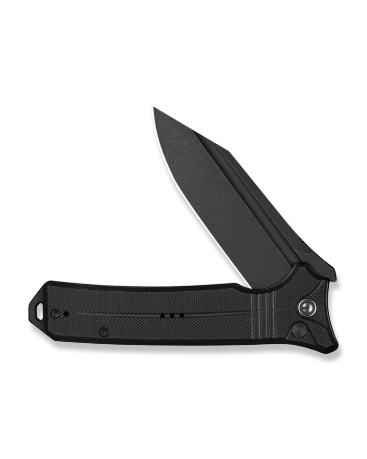 Ніж складаний туристичний Civivi Neurohaptic C23080-1, Nitro-V, G10, чорний