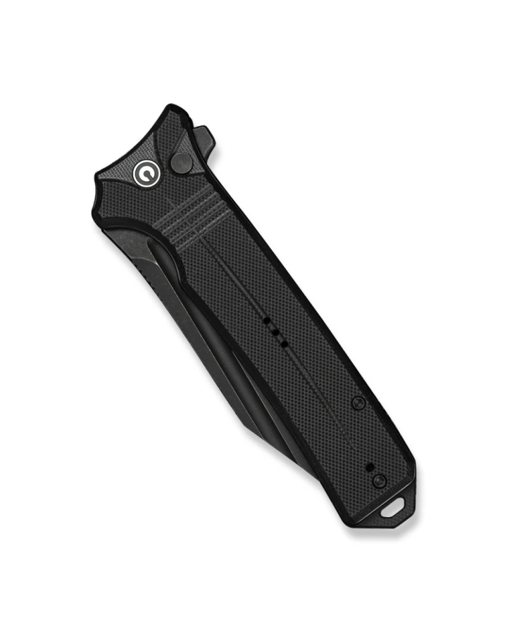 Ніж складаний туристичний Civivi Neurohaptic C23080-1, Nitro-V, G10, чорний