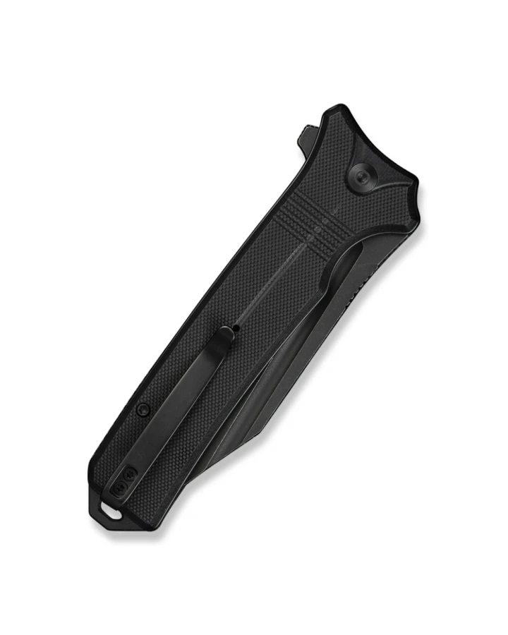 Ніж складаний туристичний Civivi Neurohaptic C23080-1, Nitro-V, G10, чорний