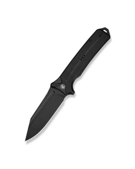 Ніж складаний туристичний Civivi Neurohaptic C23080-1, Nitro-V, G10, чорний