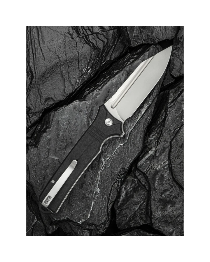 Ніж складаний туристичний Civivi Neurohaptic C23080-2, Nitro-V, G10, чорний