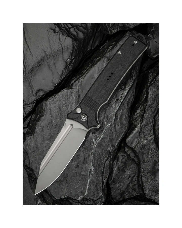 Ніж складаний туристичний Civivi Neurohaptic C23080-2, Nitro-V, G10, чорний