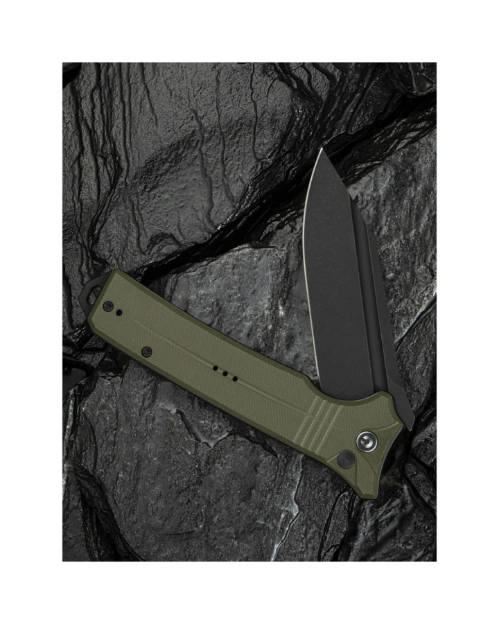 Ніж складаний туристичний Civivi Neurohaptic C23080-3, Nitro-V, G10, зелений