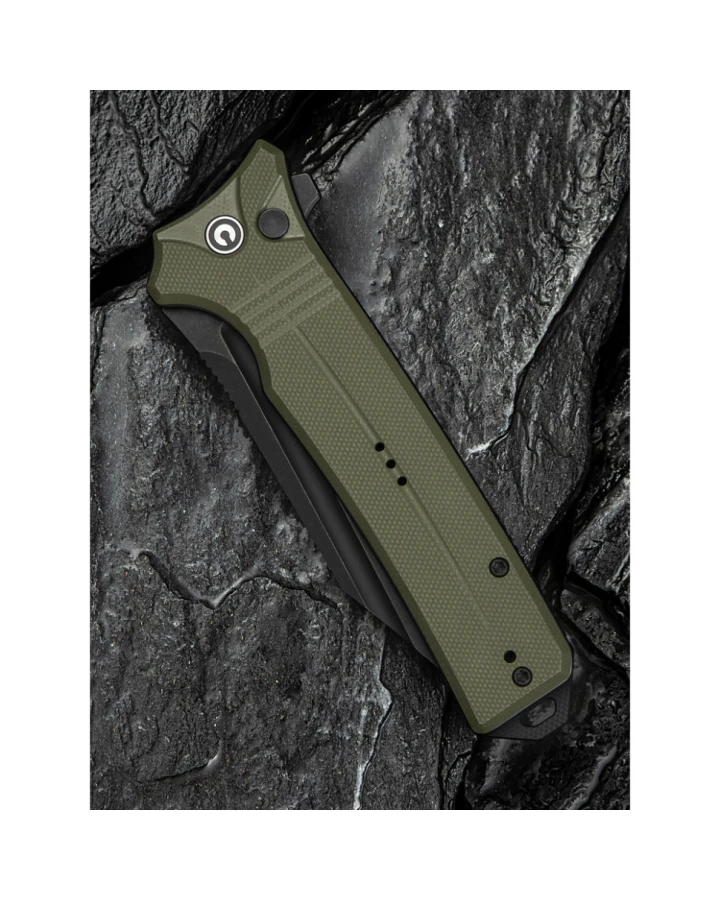 Ніж складаний туристичний Civivi Neurohaptic C23080-3, Nitro-V, G10, зелений