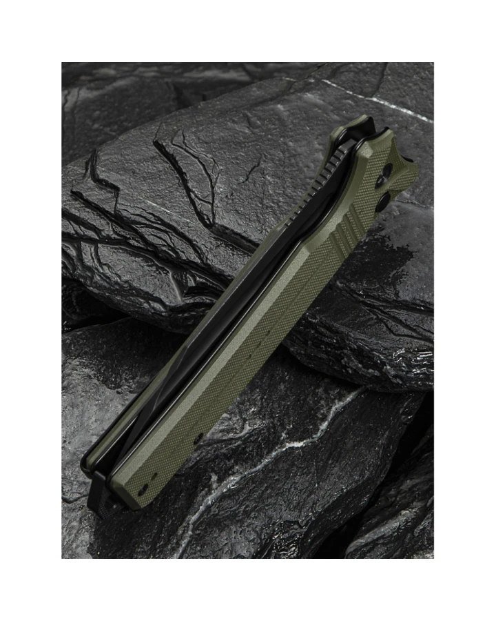 Ніж складаний туристичний Civivi Neurohaptic C23080-3, Nitro-V, G10, зелений