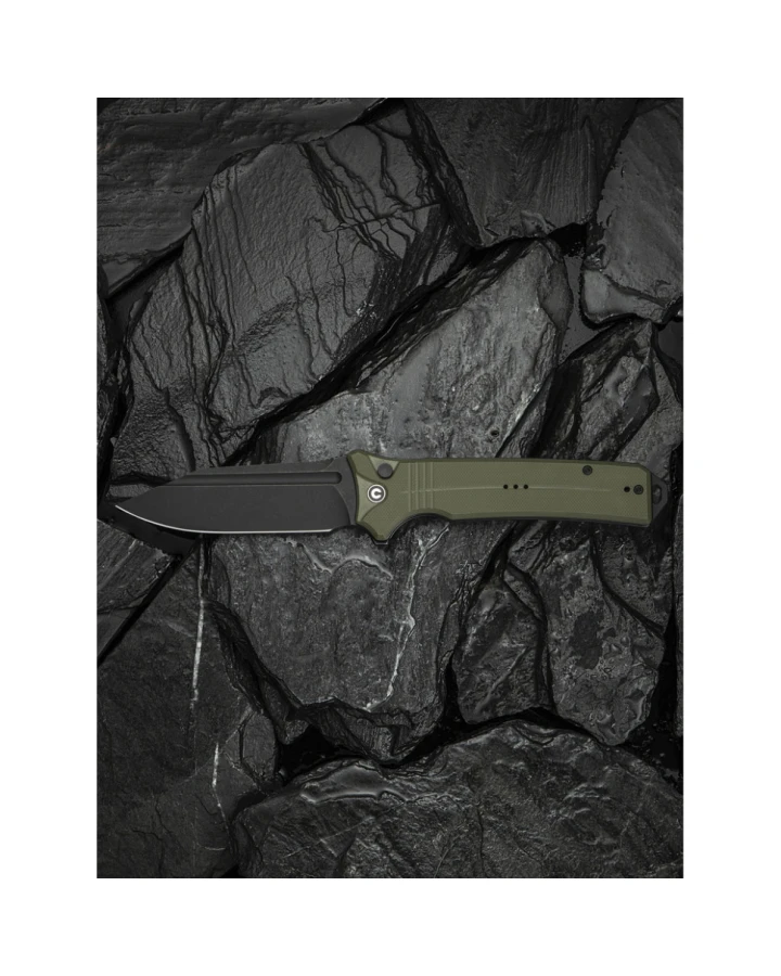 Ніж складаний туристичний Civivi Neurohaptic C23080-3, Nitro-V, G10, зелений