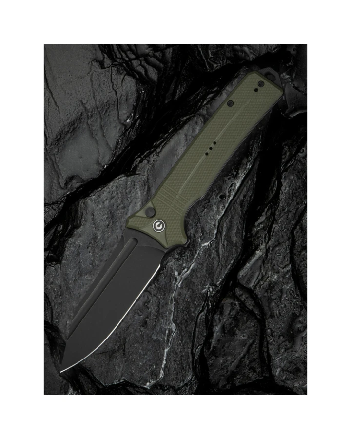 Ніж складаний туристичний Civivi Neurohaptic C23080-3, Nitro-V, G10, зелений