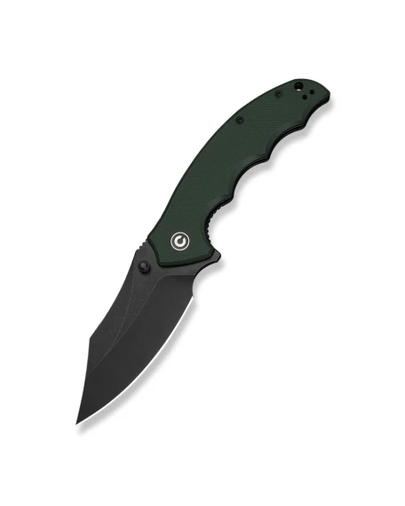 Ніж складаний туристичний Civivi Pentad C24068-2, Nitro-V, G10, зелений