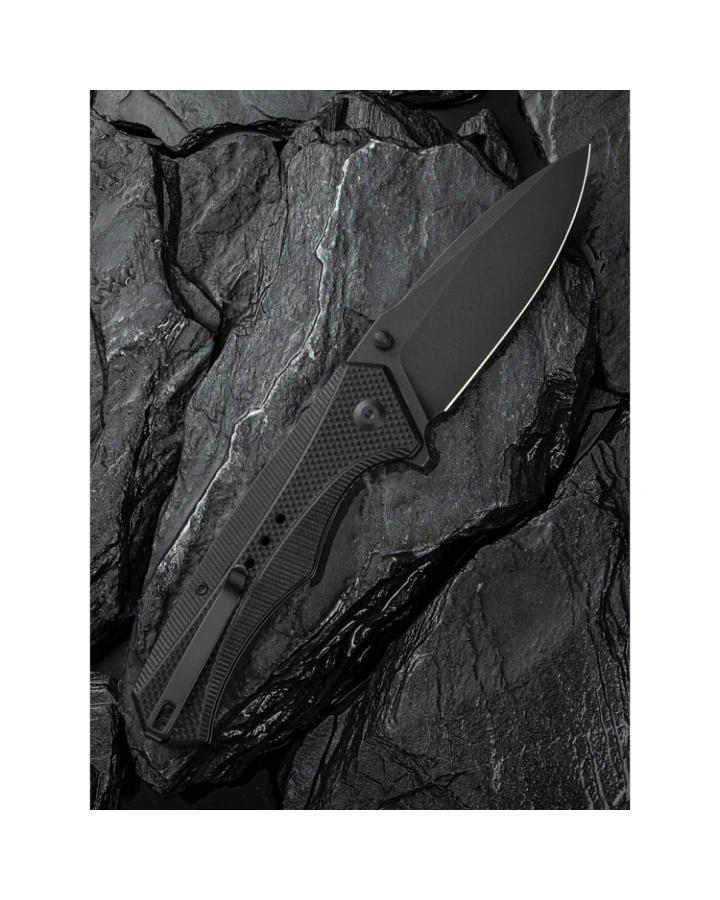 Ніж складаний туристичний Civivi Photonix C23081B-1, Sandvik 14C28N, G10, чорний
