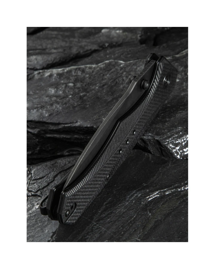 Ніж складаний туристичний Civivi Photonix C23081B-1, Sandvik 14C28N, G10, чорний
