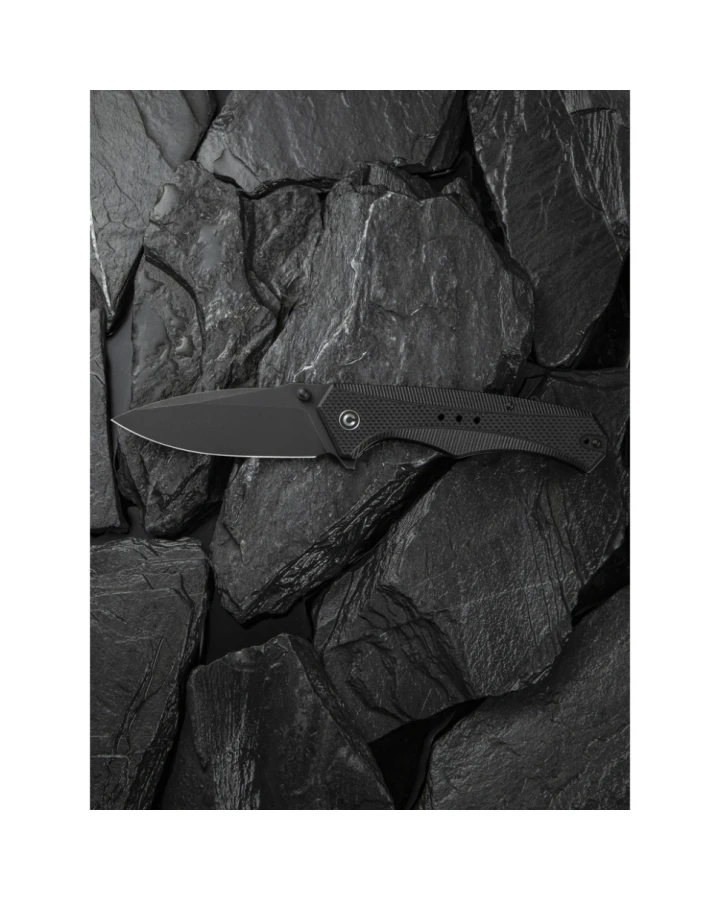 Ніж складаний туристичний Civivi Photonix C23081B-1, Sandvik 14C28N, G10, чорний