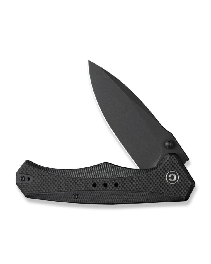 Ніж складаний туристичний Civivi Photonix C23081B-1, Sandvik 14C28N, G10, чорний