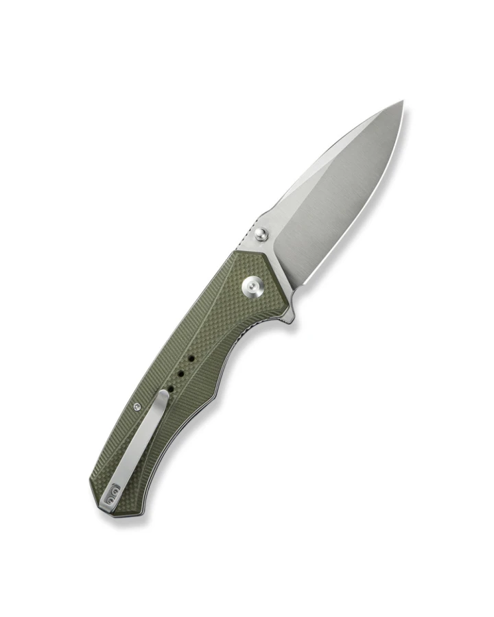 Ніж складаний туристичний Civivi Photonix C23081B-2, Sandvik 14C28N, G10, зелений