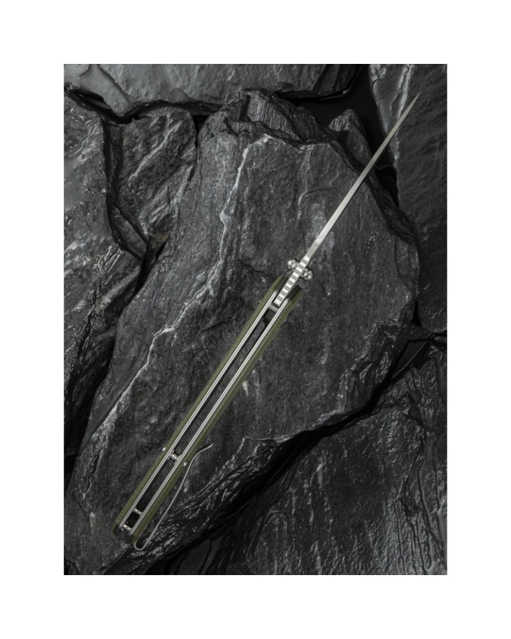 Ніж складаний туристичний Civivi Photonix C23081B-2, Sandvik 14C28N, G10, зелений