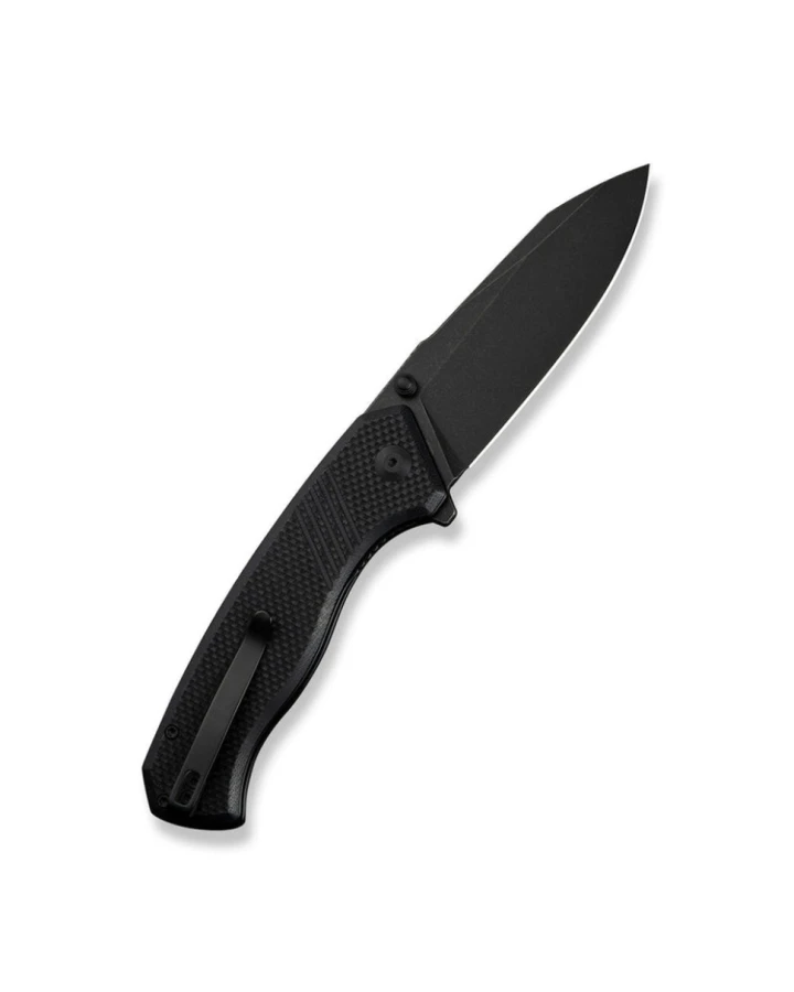 Ніж складаний туристичний Civivi Placoid C23079-1, Sandvik 14C28N, G10, чорний