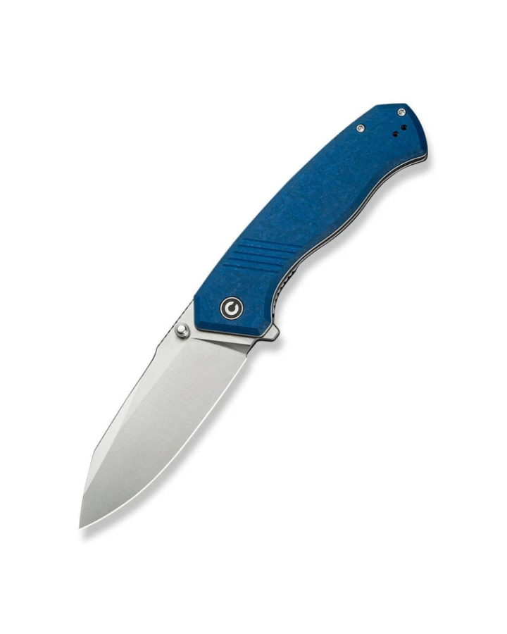 Ніж складаний туристичний Civivi Placoid C23079-2, Sandvik 14C28N, G10, синій