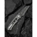 Ніж складаний туристичний Civivi Pragma Prime C24067-DS1, Дамаська сталь, алюміній, сірий