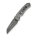 Ніж складаний туристичний Civivi Pragma Prime C24067-DS1, Дамаська сталь, алюміній, сірий