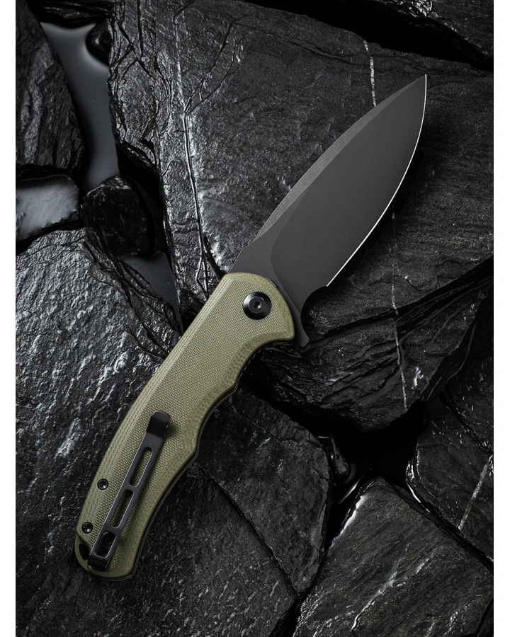 Ніж складаний туристичний Civivi Praxis C803F, 9Cr18MoV, G10, зелений