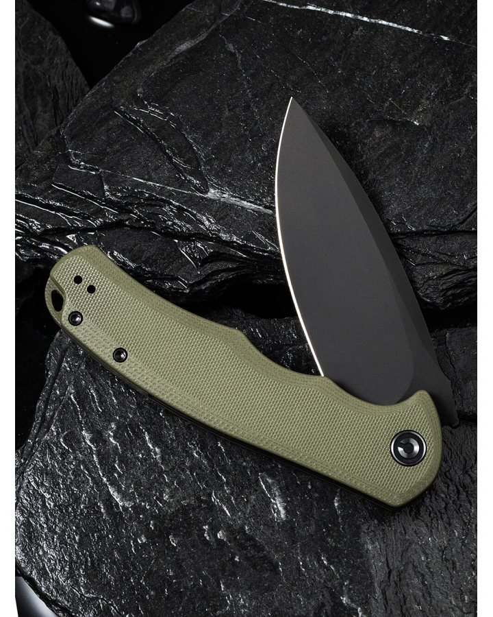 Ніж складаний туристичний Civivi Praxis C803F, 9Cr18MoV, G10, зелений