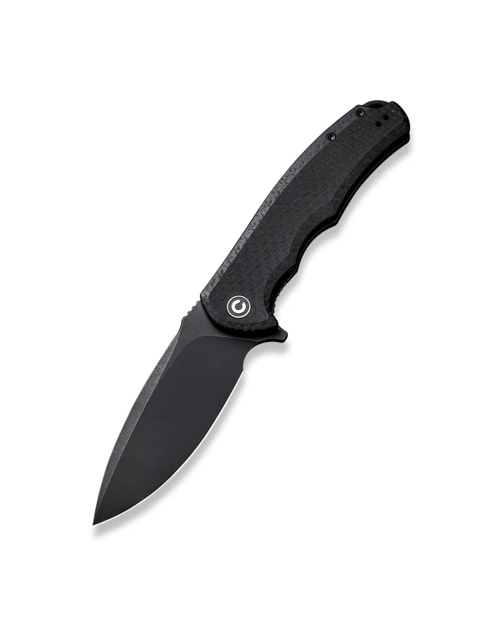 Ніж складаний туристичний Civivi Praxis C803G, 9Cr18MoV, мікарта, чорний