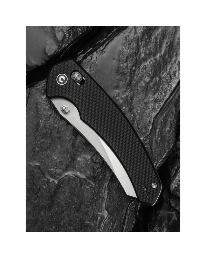 Ніж складаний туристичний Civivi Sixgill C24050-1, Nitro-V, G10, чорний