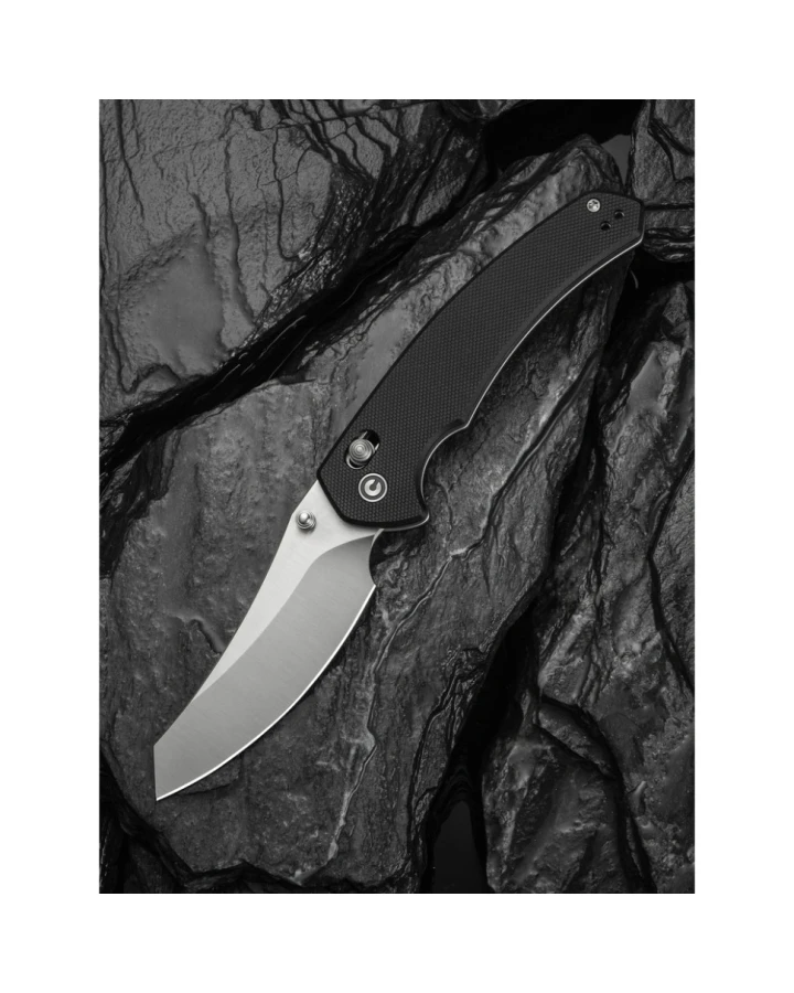 Ніж складаний туристичний Civivi Sixgill C24050-1, Nitro-V, G10, чорний