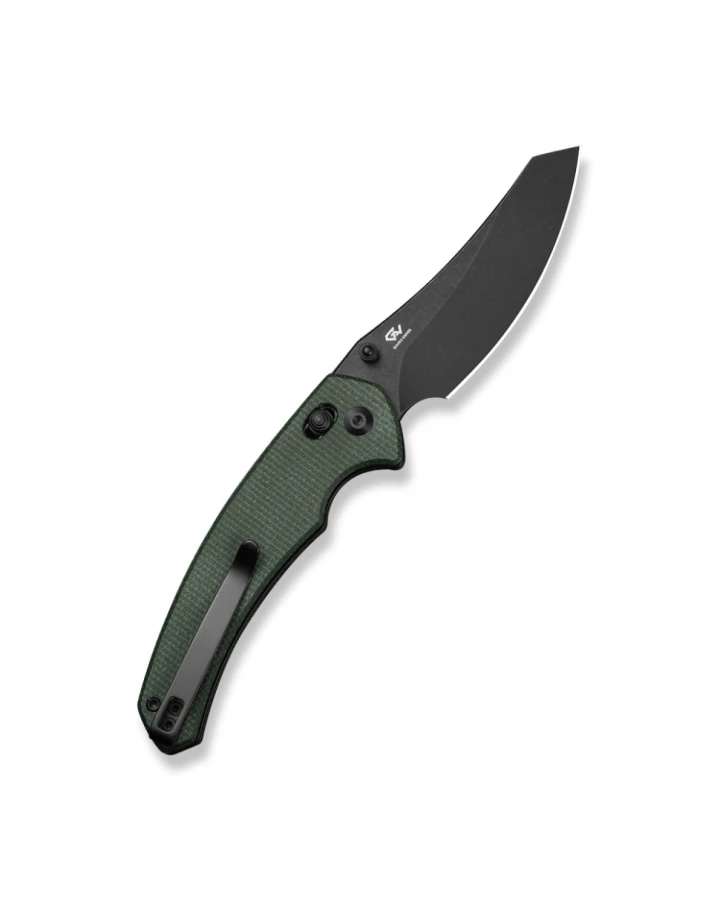 Ніж складаний туристичний Civivi Sixgill C24050-3, Nitro-V, мікарта, зелений