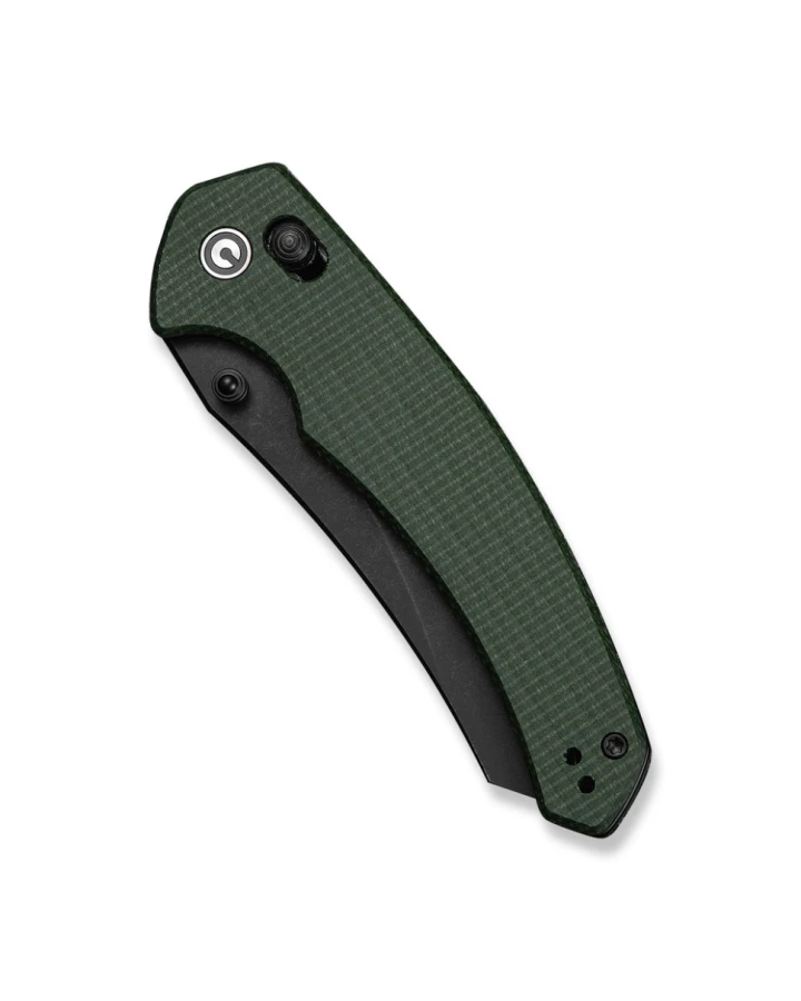 Ніж складаний туристичний Civivi Sixgill C24050-3, Nitro-V, мікарта, зелений