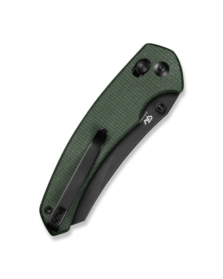 Ніж складаний туристичний Civivi Sixgill C24050-3, Nitro-V, мікарта, зелений