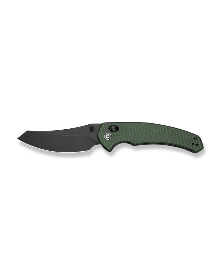 Ніж складаний туристичний Civivi Sixgill C24050-3, Nitro-V, мікарта, зелений