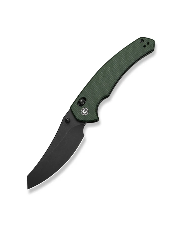 Ніж складаний туристичний Civivi Sixgill C24050-3, Nitro-V, мікарта, зелений