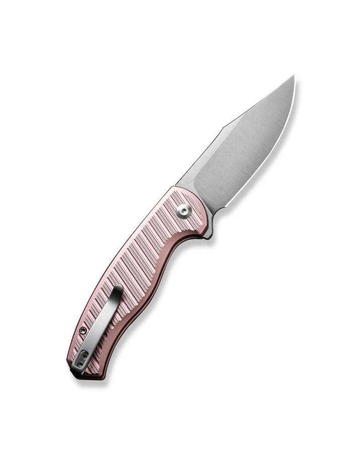 Ніж складаний туристичний Civivi Stormhowl C23040B-3, Nitro-V, алюміній, рожевий