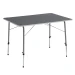Стіл кемпінговий розкладний Easy Camp Alder, 60 × 80 см, висота 50–68 см, сірий