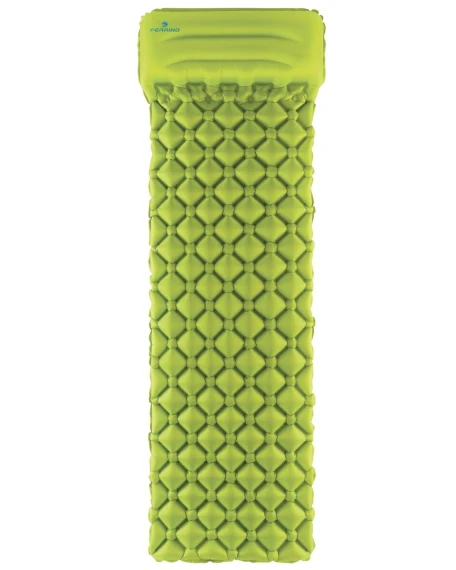 Килимок надувний з подушкою Ferrino Air Lite Pillow Mat, 520 г, зелений
