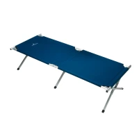 Ліжко кемпінгове розкладне Ferrino Camping Cot, до 120 кг, синє