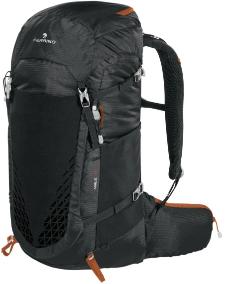 Рюкзак туристичний Ferrino Agile 45 л, 880 г, чорний
