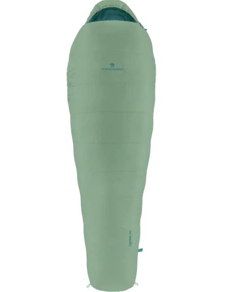 Спальний мішок-кокон Ferrino Lightec 550, до +10 °C, 550 г, зелений