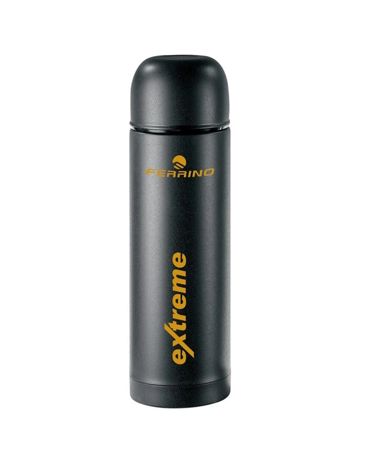 Термос Ferrino Extreme Vacuum Bottle 1 л, сталь 18/10, чорний