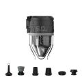 Насос-ліхтар кемпінговий Flextail Max Pump 3, 500 л/хв, 300 лм, чорний