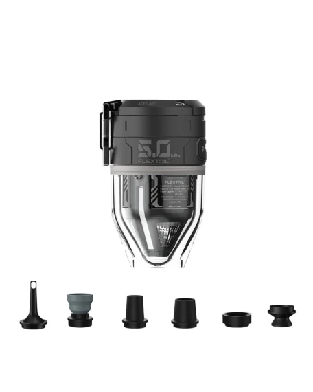 Насос-ліхтар кемпінговий Flextail Max Pump 3, 500 л/хв, 300 лм, чорний