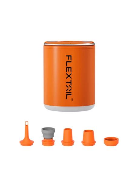 Насос-ліхтар кемпінговий Flextail Tiny Pump 2X, помаранчевий