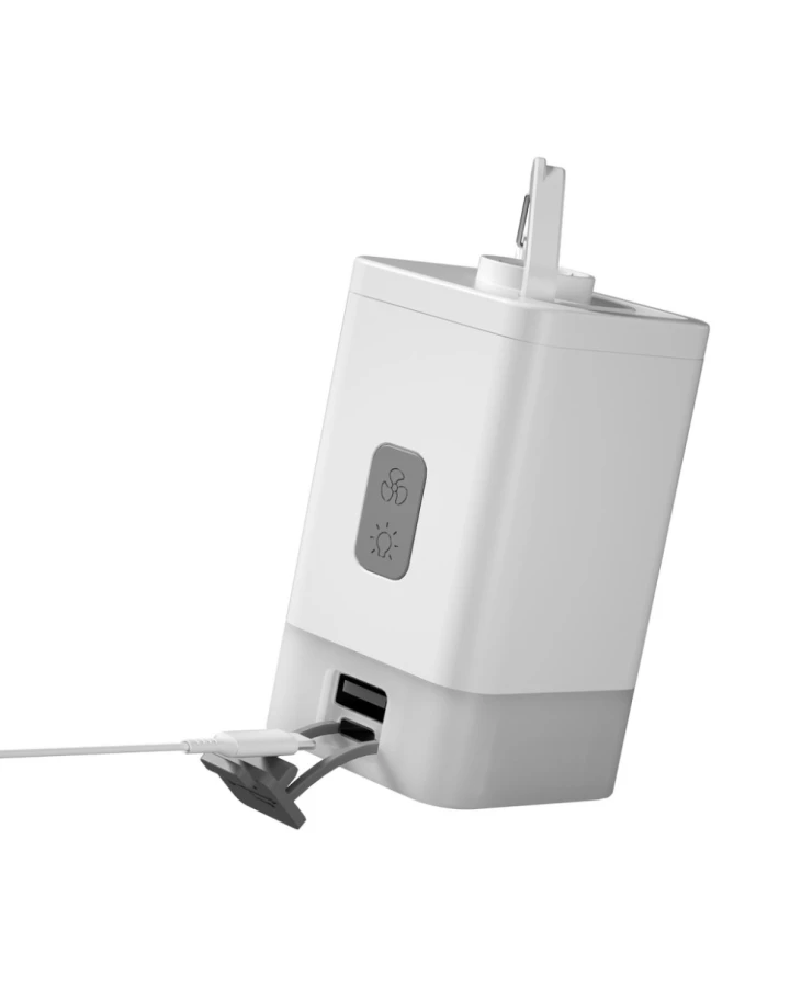 Насос-ліхтар-powerbank кемпінговий Flextail Max Pump 2 Plus, білий