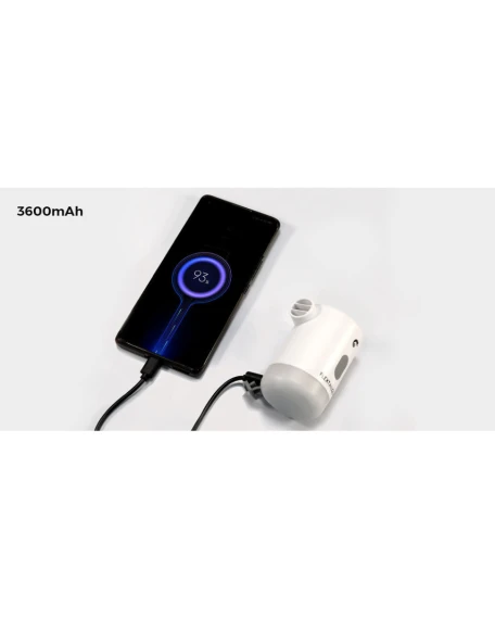 Насос-ліхтар-powerbank кемпінговий Flextail Max Pump 2 Pro, чорний