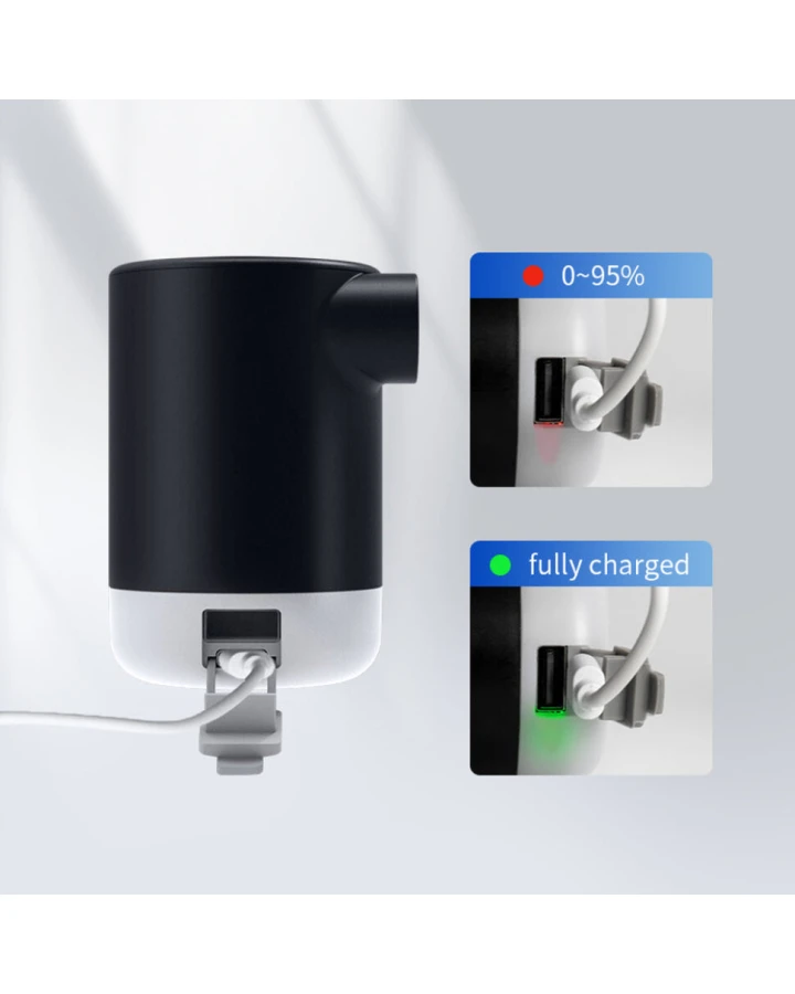Насос-ліхтар-powerbank кемпінговий Flextail Max Pump 2 Pro, помаранчевий
