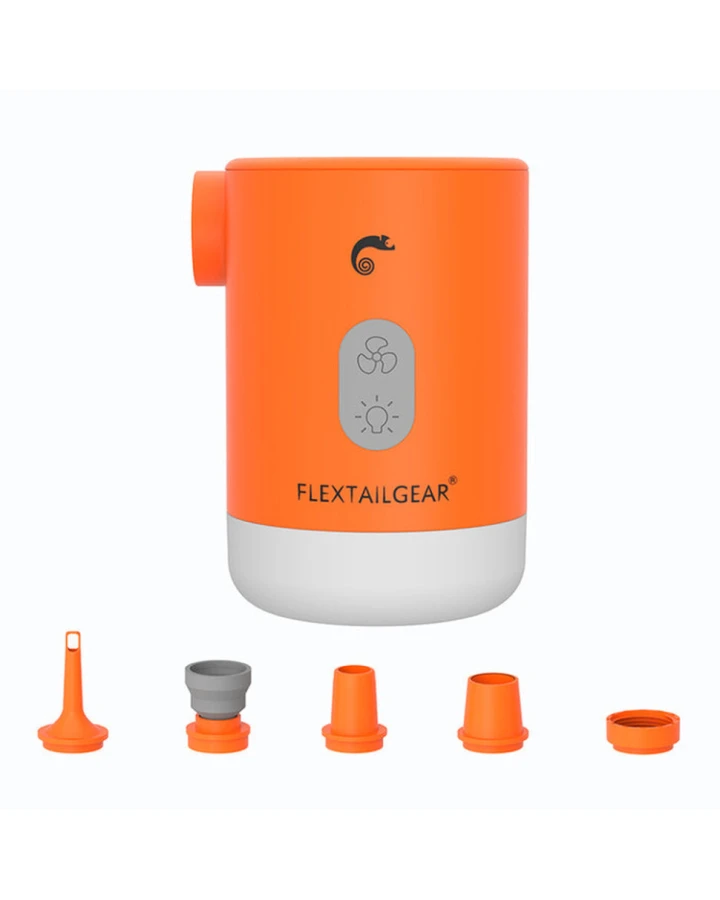 Насос-ліхтар-powerbank кемпінговий Flextail Max Pump 2 Pro, помаранчевий